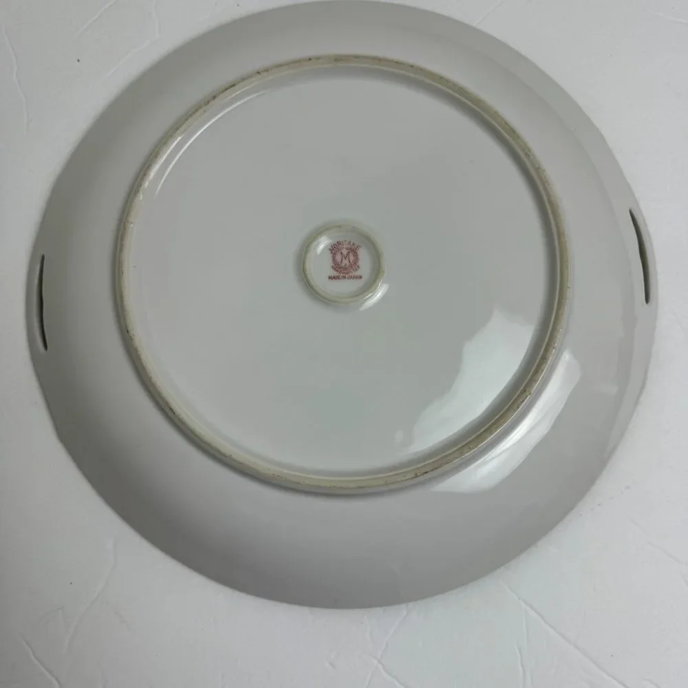 Vintage Noritake Hand Painted Plate Poppies